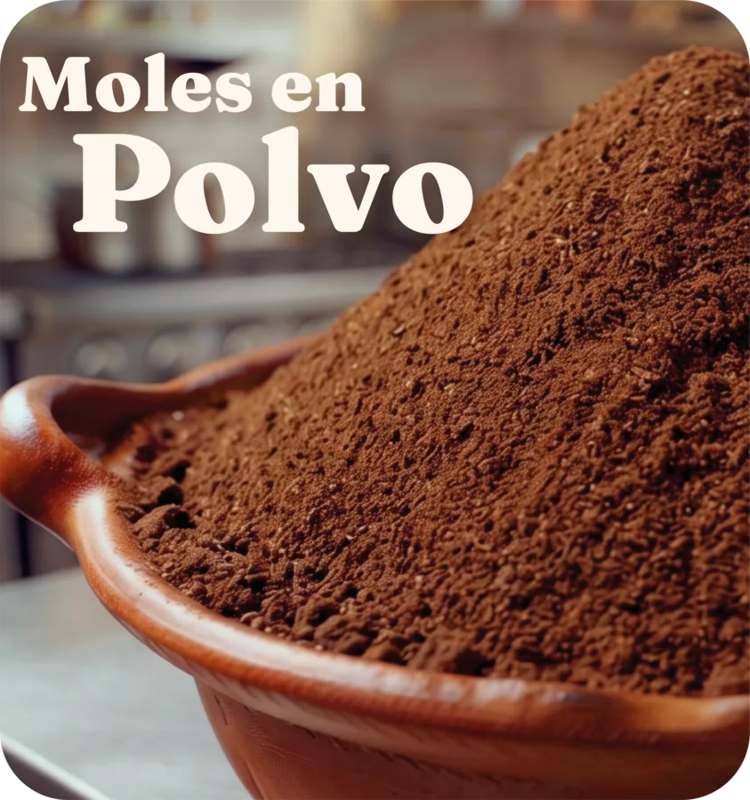 Moles en polvo Mole El Jubileo